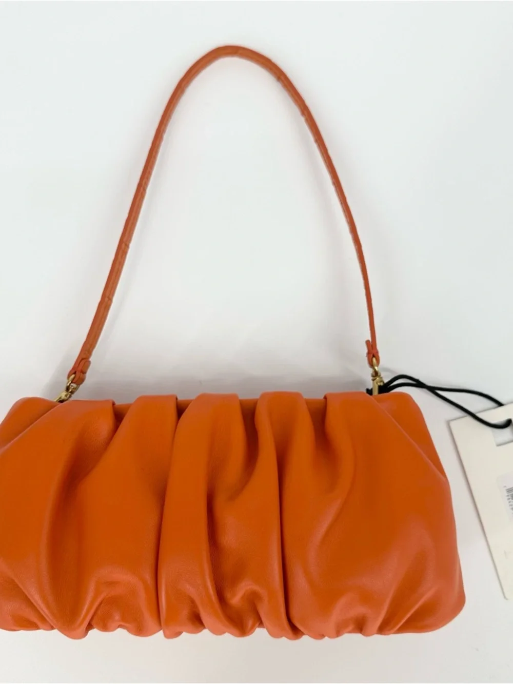 STAUD Bean Convertible Shoulder Bag in Orange Nectarine - Picture 4 of 16